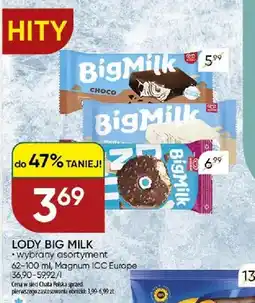 Chata Polska Lody Big Milk Magnum ICC Europe oferta