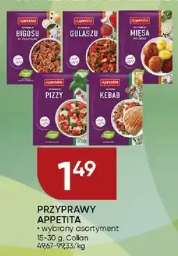 Chata Polska Przyprawy Appetita wybrany asortyment Colian oferta