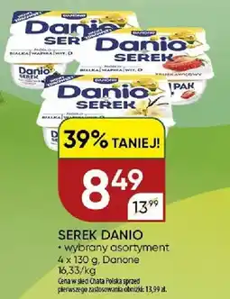 Chata Polska Serek Danio Danone wybrany asortyment oferta
