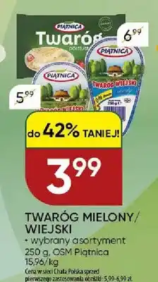 Chata Polska Twaróg wiejski OSM Piątnica wybrany asortyment oferta