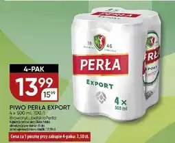 Chata Polska Piwo Perła Export 4-pak oferta
