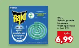 Kaufland RAID Spirala przeciw komarom oferta
