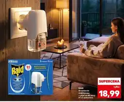 Kaufland RAID Urządzenie elektryczne + płyn na 45 nocy 27 ml opakowanie oferta