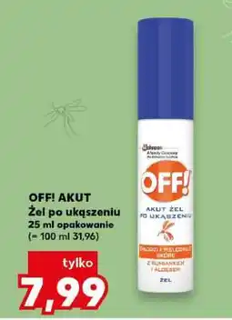 Kaufland OFF! AKUT Żel po ukąszeniu oferta