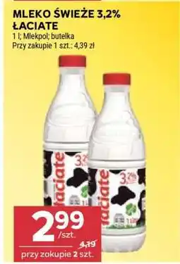 Stokrotka Market Mleko świeże 3,2% Łaciate oferta