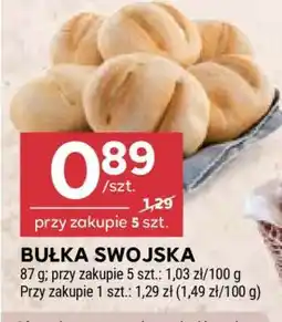 Stokrotka Market Bułka swojska oferta