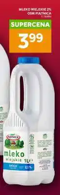 Stokrotka Market Mleko wiejskie 2% OSM Piątnica oferta