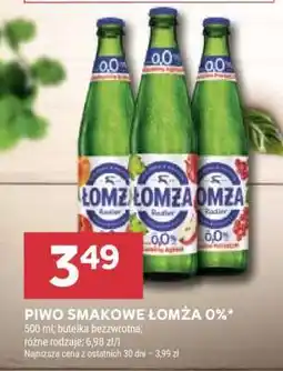 Stokrotka Market Piwo smakowe Łomża 0% oferta
