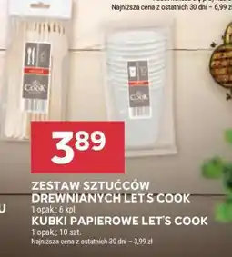 Stokrotka Market KUBKI PAPIEROWE LET’S COOK oferta