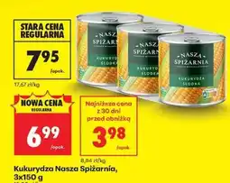 Biedronka Kukurydza Nasza Spiżarnia, 3x150 g oferta