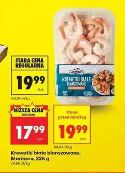 Biedronka Krewetki białe blanszowane Marinero , 225 g oferta