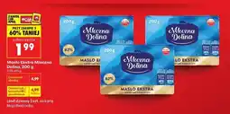 Biedronka Masło Ekstra Mleczna Dolina 200 g oferta