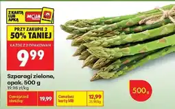 Biedronka Szparagi zielone Opak. 500 g oferta