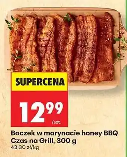 Biedronka Boczek w marynacie honey BBQ Czas na Grill 300 g oferta