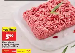 Biedronka Mięso mielone z łopatki wieprzowej Kraina Mięs 500 g oferta