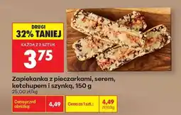 Biedronka Zapiekanka z pieczarkami , serem ketchupem i szynką , 150 g oferta
