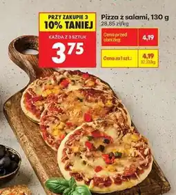 Biedronka Pizza z salami 130 g oferta