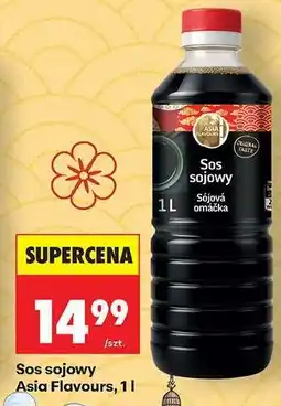 Biedronka Sos sojowy Asia Flavours, 1 l oferta