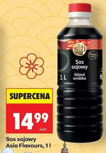 Biedronka Sos sojowy Asia Flavours, 1 l oferta