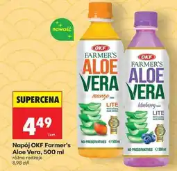 Biedronka Napój OKF Farmer’s Aloe Vera, 500 ml oferta