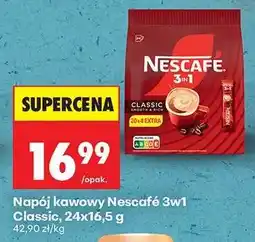 Biedronka Napój kawowy Nescafé 3w1 Classic, 24x16,5 g oferta