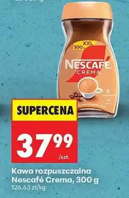 Biedronka Kawa rozpuszczalna Nescafé Crema 300 g oferta
