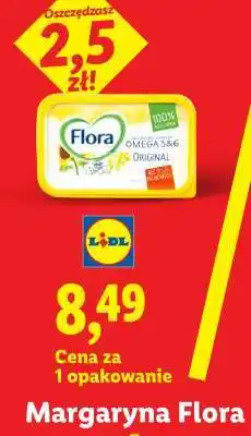 Lidl Margaryna FLORA oferta