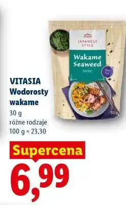 Lidl VITASIA Wodorosty wakame oferta