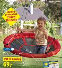 Lidl LUPILU Huśtawka bocianie gniazdo, Ø 110 cm oferta
