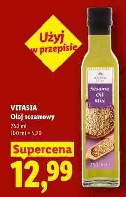 Lidl VITASIA Olej sezamowy oferta