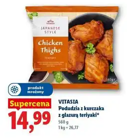 Lidl Vitasia Podudzia z kurczaka z glazurą teriyaki oferta