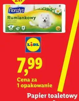 Lidl Papier toaletowy Floralys Rumiankowy oferta
