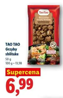 Lidl TAO TAO Grzyby shiitake oferta