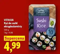 Lidl VITASIA Ryż do sushi okrągłoziarnisty oferta