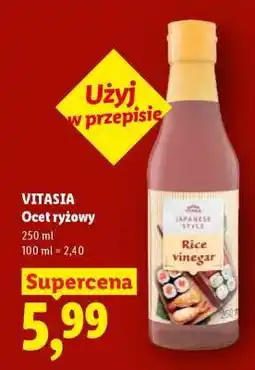 Lidl VITASIA Ocet ryżowy oferta
