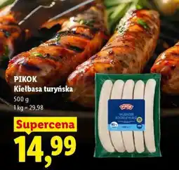 Lidl PIKOK Kiełbasa turyńska oferta