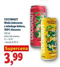Lidl COCONAUT Woda kokosowa oferta