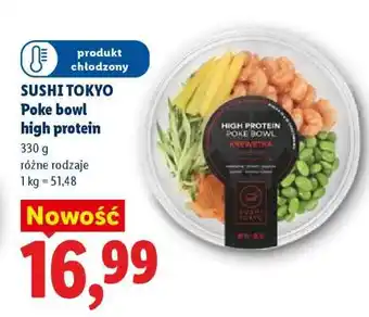 Lidl SUSHI TOKYO Poke bowl high protein oferta