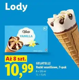 Lidl GELATELLI Rożki waniliowe oferta