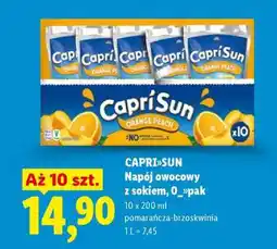 Lidl CAPRISUN Napój owocowy z sokiem, 0 pak oferta