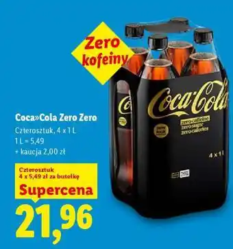 Lidl Coca-Cola Zero Zero oferta