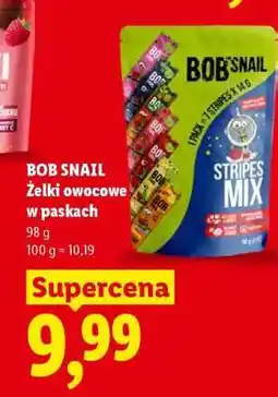 Lidl Bob Snail Żelki owocowe w paskach oferta