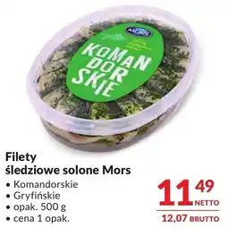 Makro Mors Filety śledziowe solone oferta