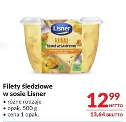 Makro Lisner Filety śledziowe w sosie oferta