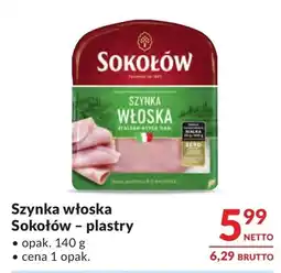 Makro Sokołów Szynka włoska oferta
