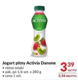 Makro Danone Activia Jogurt pitny oferta