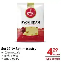 Makro Ryki Ser żółty plastry oferta