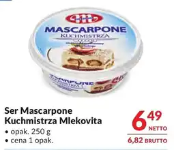 Makro Mlekovita Ser Mascarpone Kuchmistrza oferta