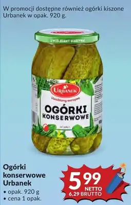 Makro Urbanek Ogórki konserwowe oferta