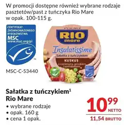 Makro Rio Mare Sałatka z tuńczykiem oferta